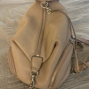 Rebecca Minkoff Julian Backpack Pink Leather